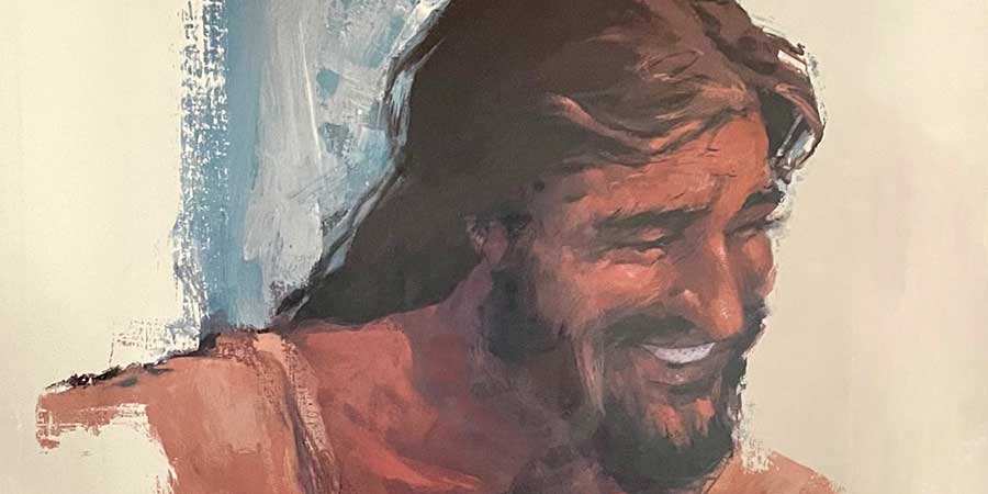 Jesus' Joy filled face